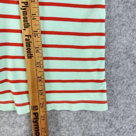 Atlantic Pacific x Lake Pocket Tee Shirt Womens L Striped Pima Coastal Preppy - Picture 10 of 11